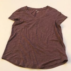 Mossimo light washed heather mauve T